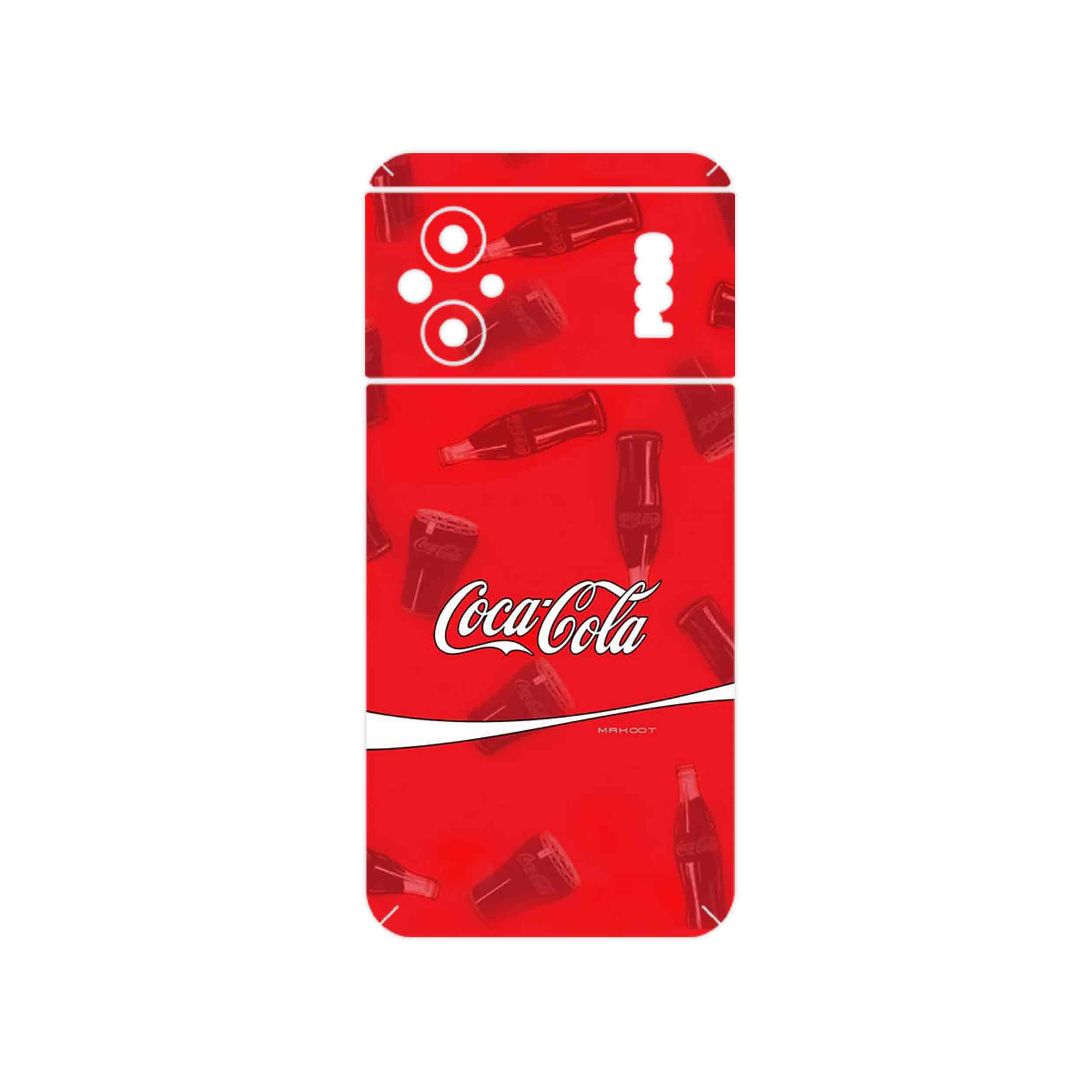 برچسب پوششی ماهوت مدل Coca_Cola_Logo مناسب برای گوشی موبایل شیائومی Poco M5