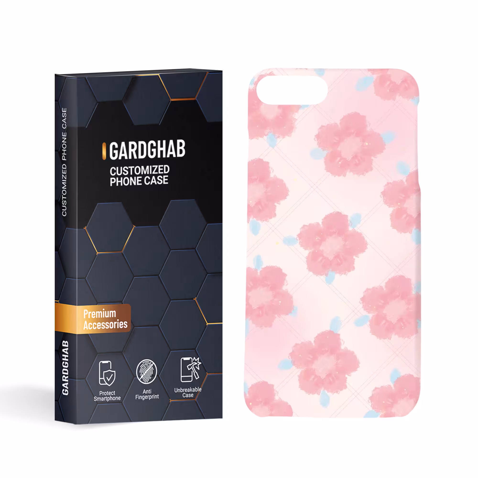 کاور گارد قاب مدل دخترانه مناسب برای گوشی موبایل اپل iphone 7 plus 8 plus