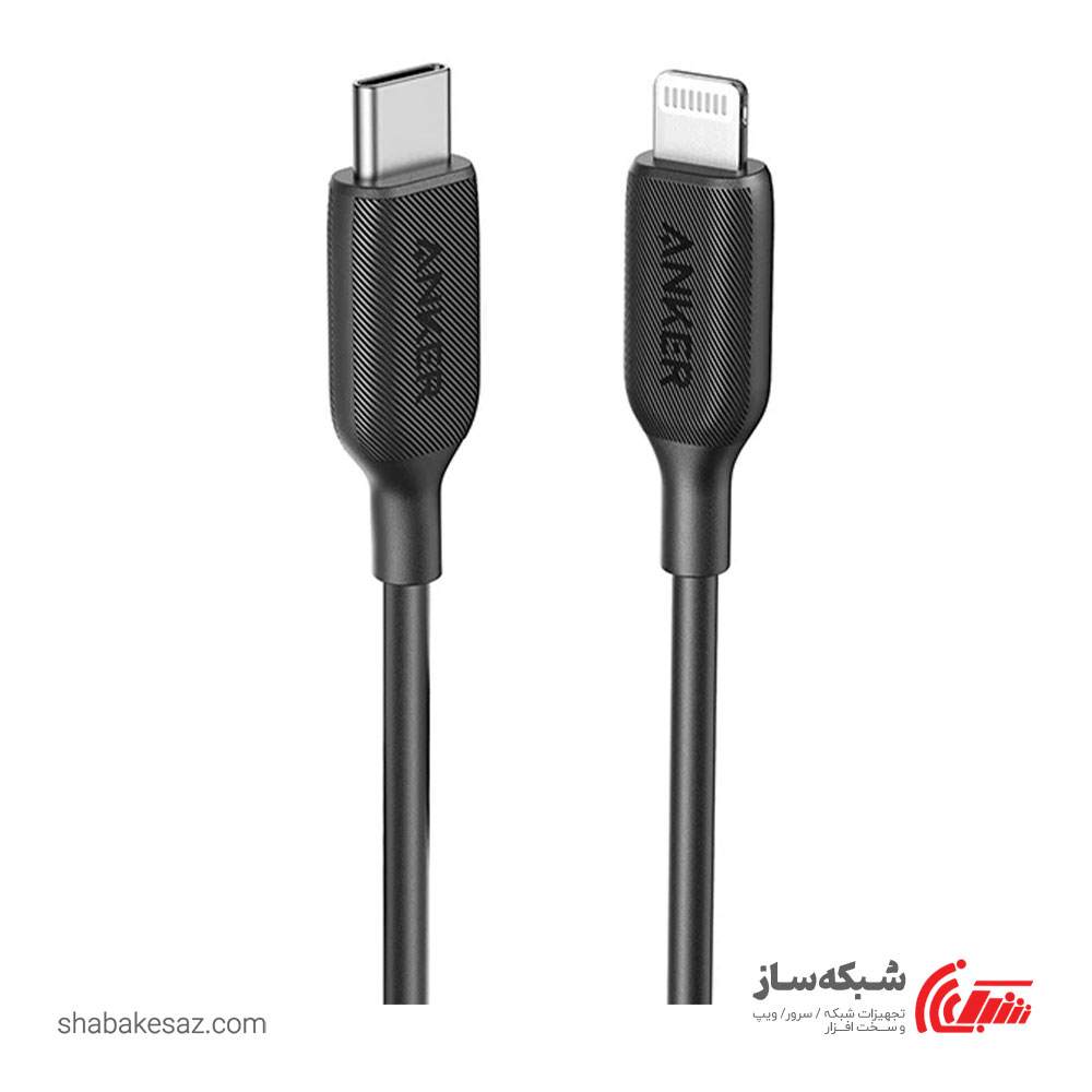 قیمت و خرید کابل Type C به لایتنینگ انکر Anker PowerLine III - شبکه ساز