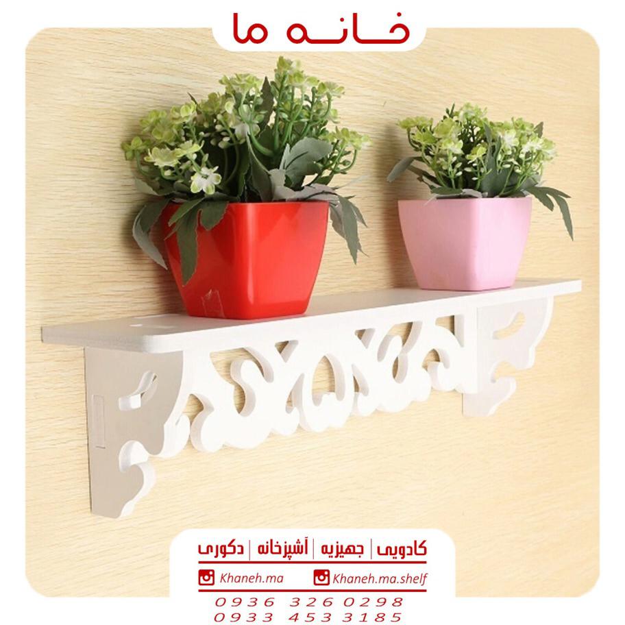 شلف دیواری طاقچه قلبی مدل تکی