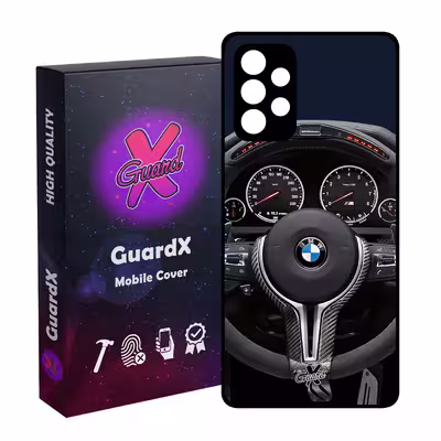 کاور گارد ایکس طرح BMW مدل Glass10345 مناسب برای گوشی موبایل سامسونگ Galaxy A52
