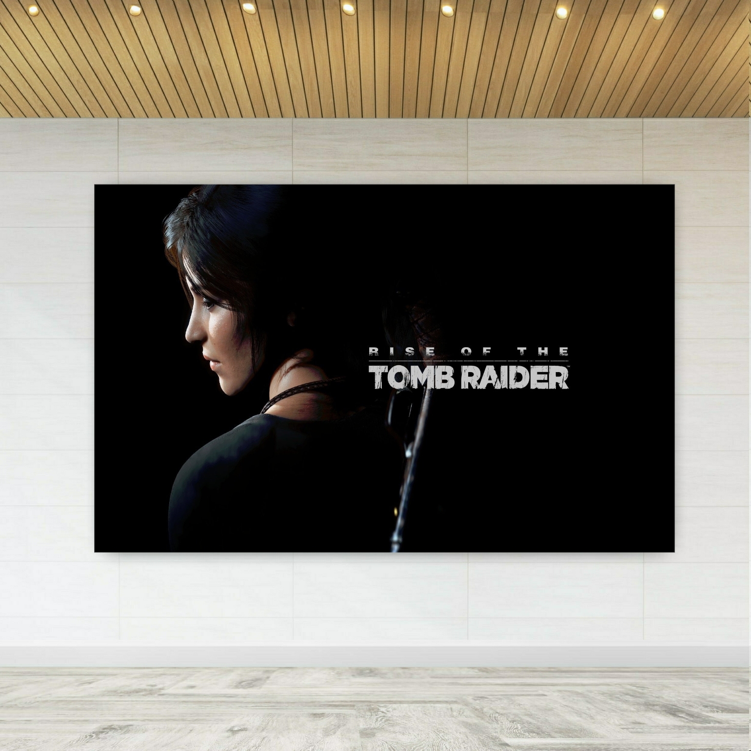 تابلو بوم طرح گیم Tomb raider مدل SDB1656