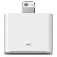 کیت آداپتور اورجینال اپل تبدیل لایتنینگ به پورت 30PIN - Hiapple.ir