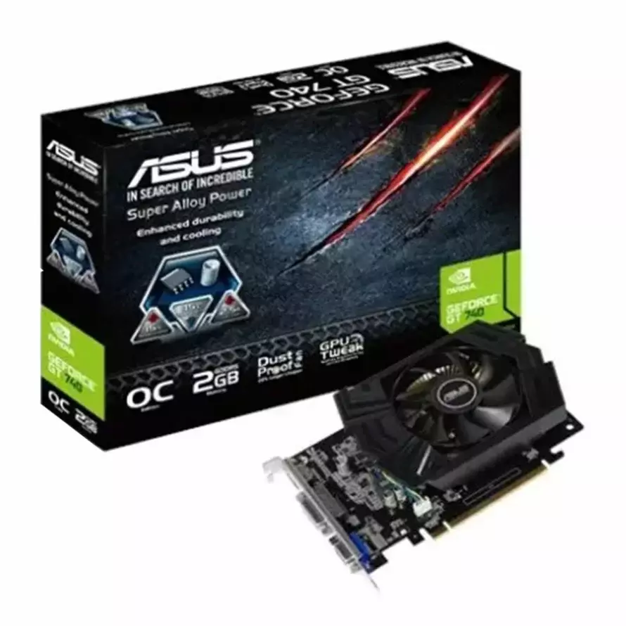 کارت گرافیک ایسوس GT 740 OC 2GB GDDR5
