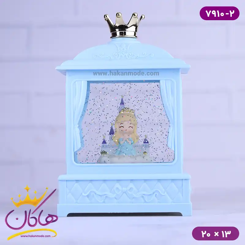 کیوسک موزیکال آبی سیندرلا همراه با کابل 7910/2