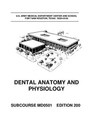 [PDF] دانلود کتاب Dental Anatomy And Physiology Md0501, 200th ed, 2006