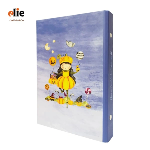 دفتر کلاسوری ایمان سایز A5 طرح 08