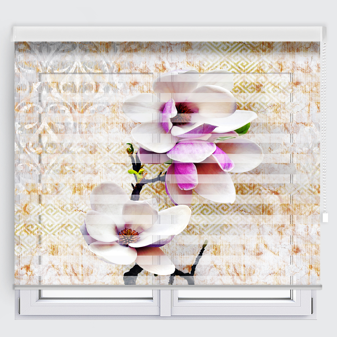 پرده زبرا مدل TD-55 سایز 200x150 سانتی متر