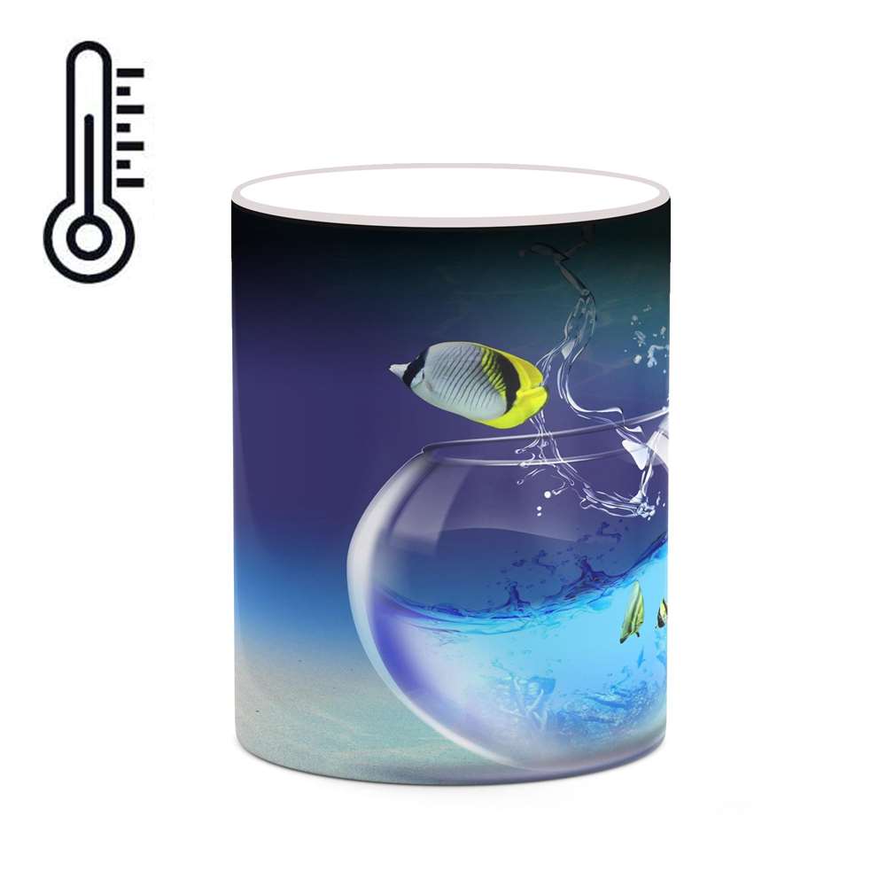 ماگ حرارتی کاکتی طرح فانتزی مدل mgh18952