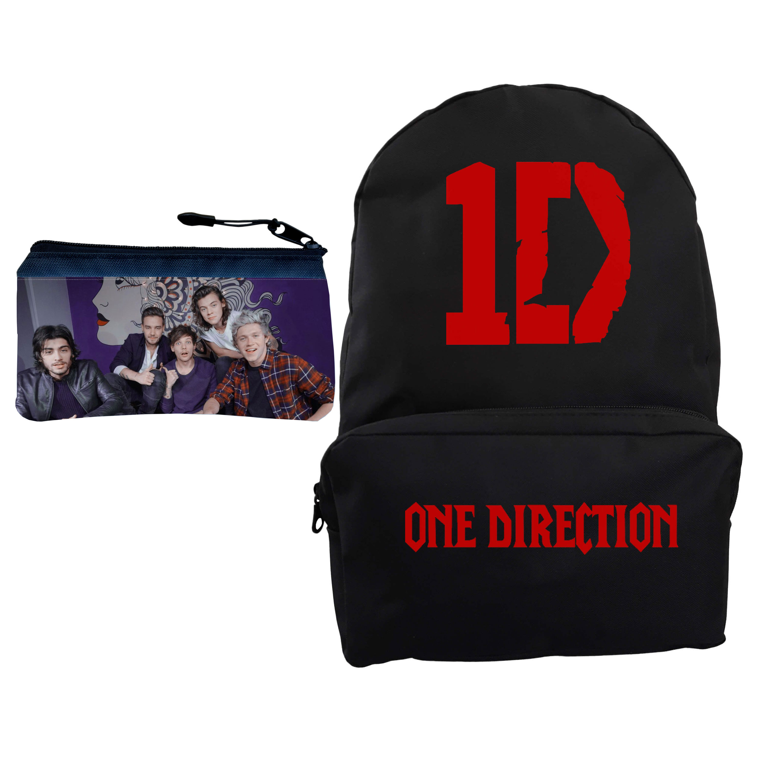 کوله پشتی مدل گروه 1D کد 815 به همراه جامدادی 