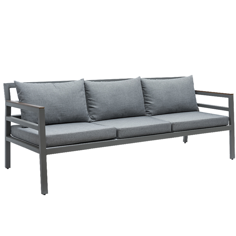 مبل سه نفره تمام آلومینوم نظری مدل دنیز