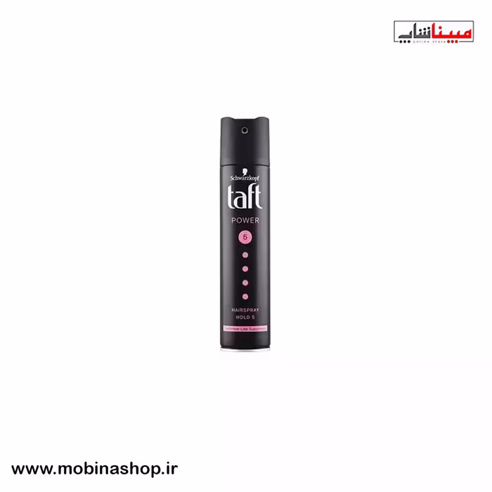 اسپری نگهدارنده مو تافت مدل پاور