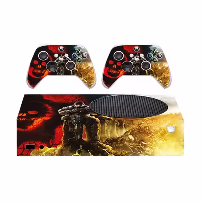 اسکین(برچسب)Xbox series s-طرحGears -کد1-سفارشی