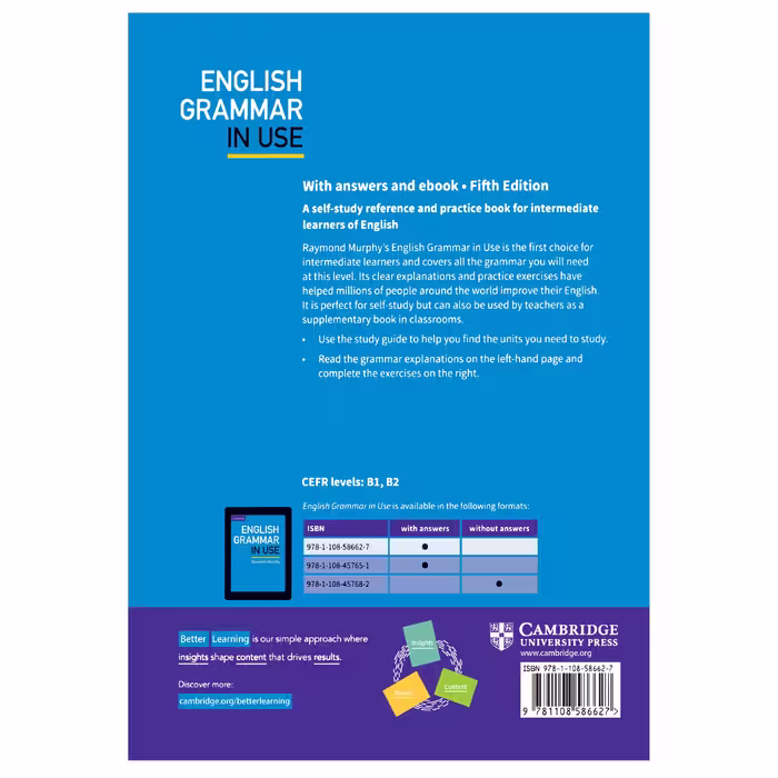 کتاب English Grammar in Use- Fifth Edition اثر Raymond Murphy انتشارات هدف نوین
