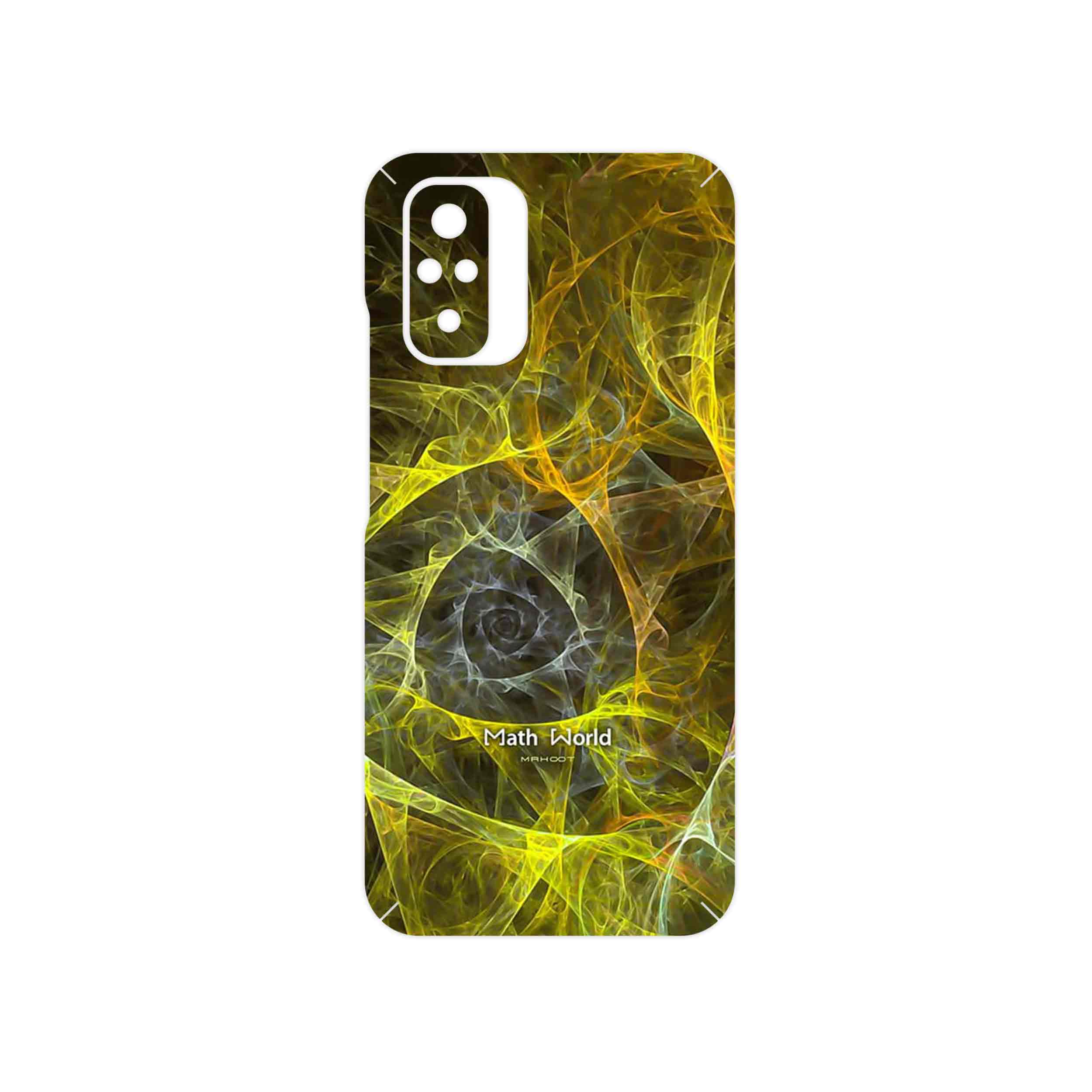 برچسب پوششی ماهوت مدل Mathematical Geometric Shape 6 مناسب برای گوشی موبایل شیائومی Redmi Note 10