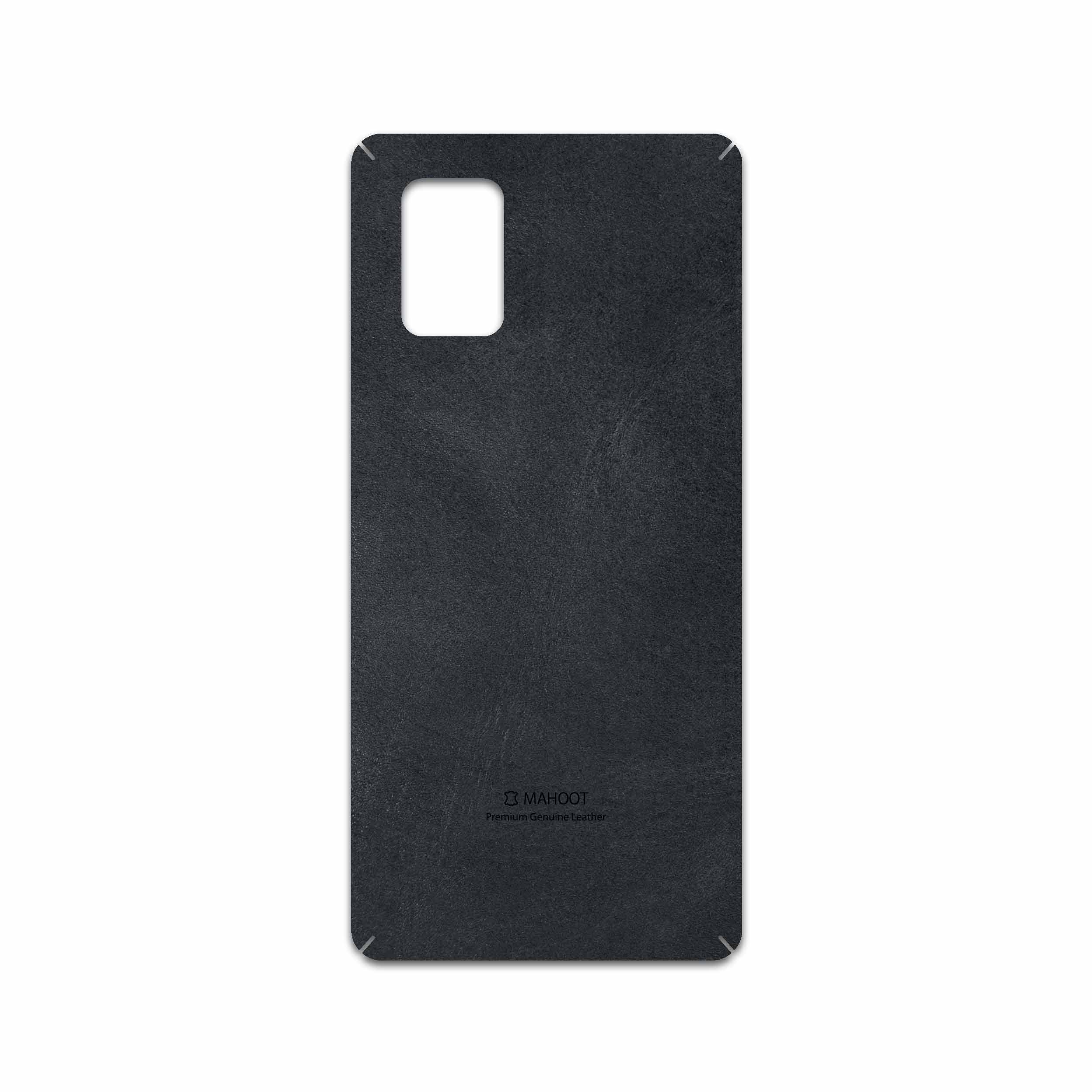 برچسب پوششی ماهوت مدل Graphite Buffalo Leather مناسب برای گوشی موبایل سامسونگ Galaxy A71 5G