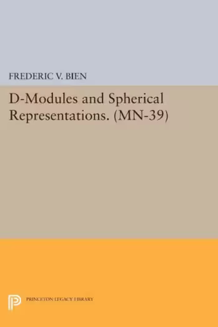 خرید و دانلود نسخه کامل کتاب D-modules and spherical representations