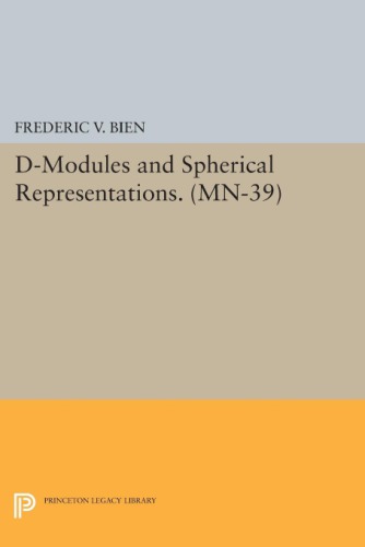 خرید و دانلود نسخه کامل کتاب D-modules and spherical representations