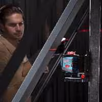 تراز لیزری دوخط 360 درجه با قابلیت عملکرد شاقول رونیکس کد محصول: RH-9504   گارانتی اصلی شرکت رونیکس