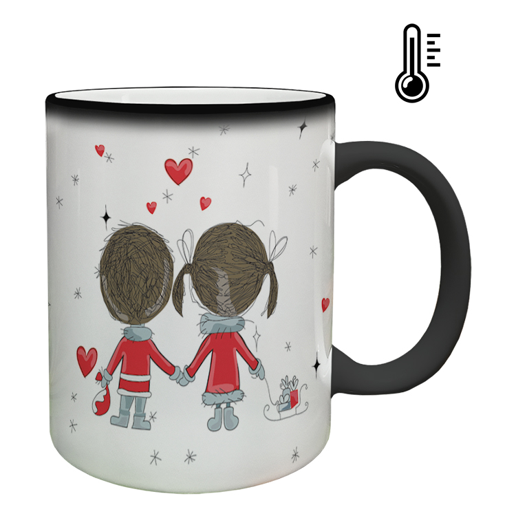 ماگ حرارتی مدل عاشقانه کد 8