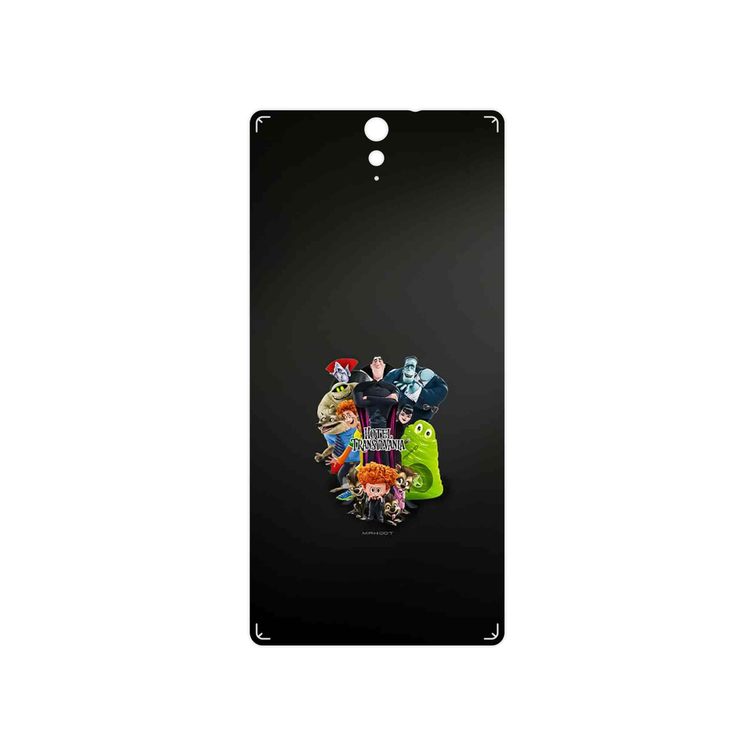 برچسب پوششی ماهوت مدل Hotel Transylvania مناسب برای گوشی موبایل سونی Xperia C5