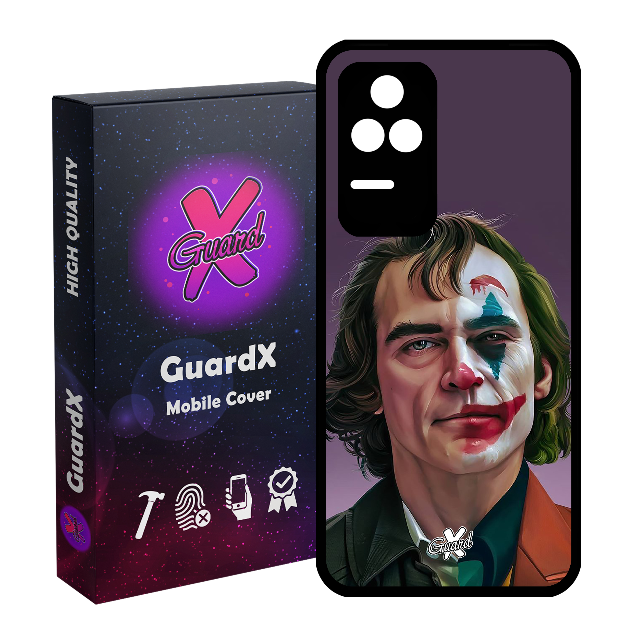 کاور گارد ایکس طرح Joker مدل Glass10083 مناسب برای گوشی موبایل شیائومی Poco F4/Redmi K40S