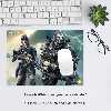 ماوس پد هومرو مدل A7114 طرح بازی Call of Duty