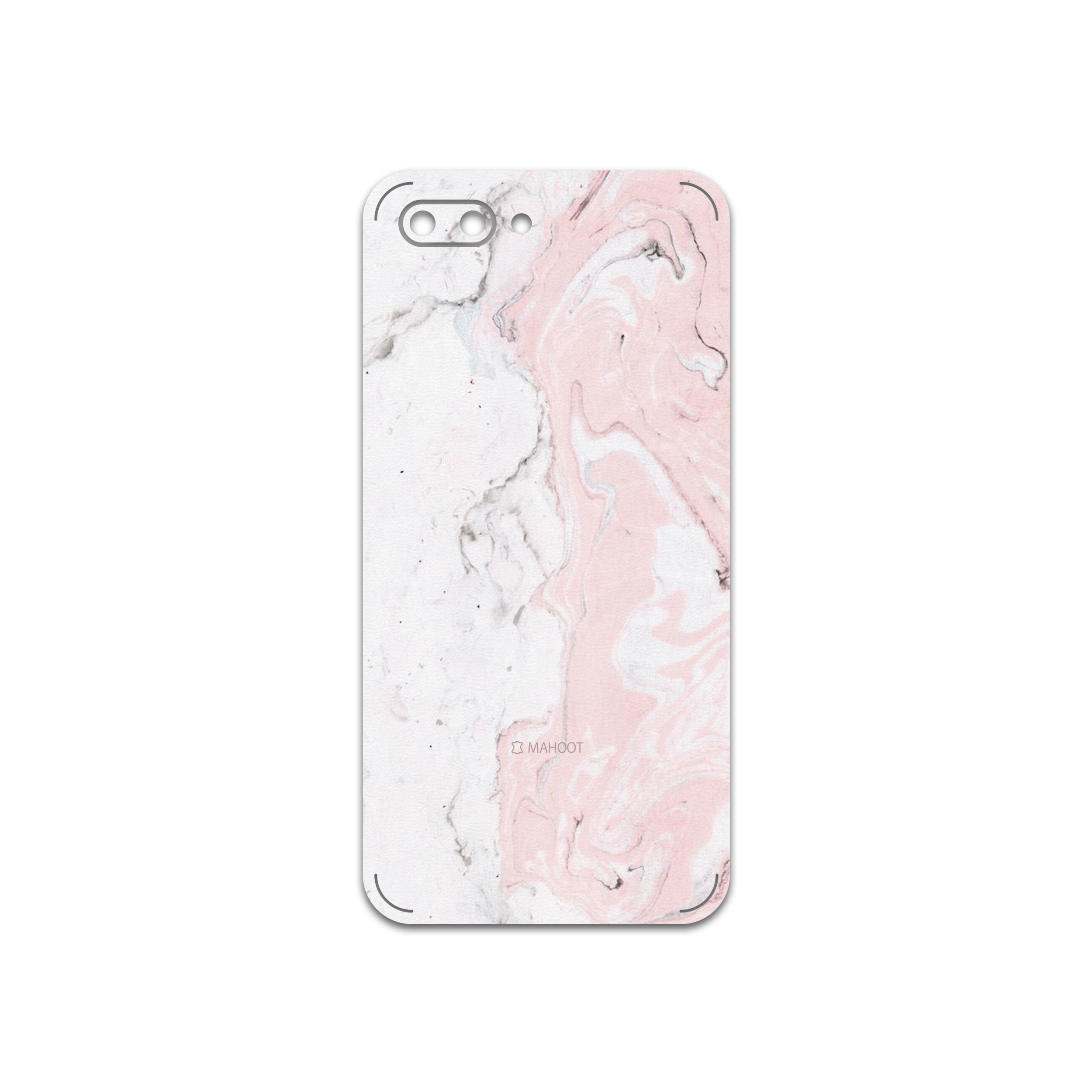 برچسب پوششی ماهوت مدل Blanco-Pink-Marble مناسب برای گوشی موبایل آنر 10
