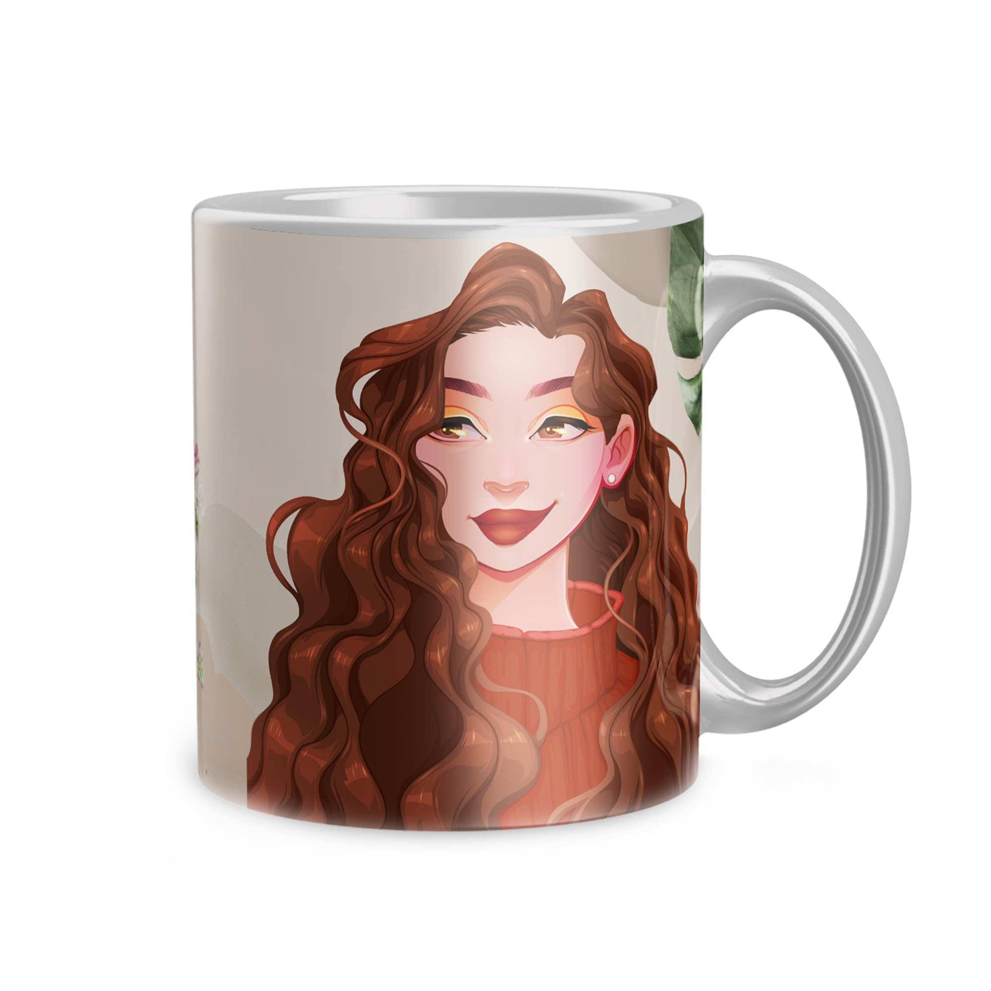 ماگ مدل تولد طرح خردادیا هرجا باشن بهار همونجاست کد 3022