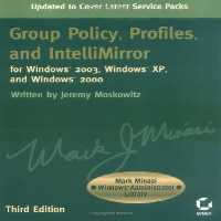 خرید و دانلود نسخه کامل کتاب Group Policy, Profiles, and IntelliMirror for Windows 2003, Windows XP, and Windows 2000