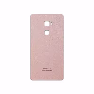 برچسب پوششی ماهوت مدل Rose Gold Leather مناسب برای گوشی موبایل هوآوی Mate S