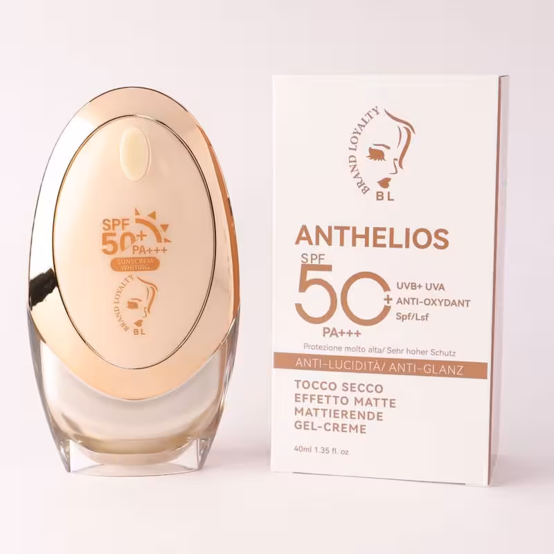 ضدآفتاب آنتلیوس برند لویالتی SPF 50  PA    ضدبراقیت (Anti-Lucidità) حجم 40 میل | فروشگاه ارس ترک