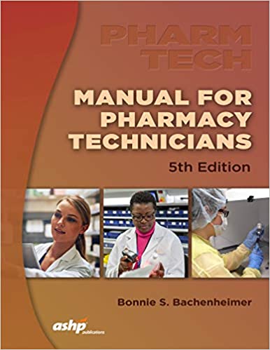  دانلود کتاب Manual For Pharmacy Technicians, 5th ed, 2019 - دانلود کتاب های دانشگاهی