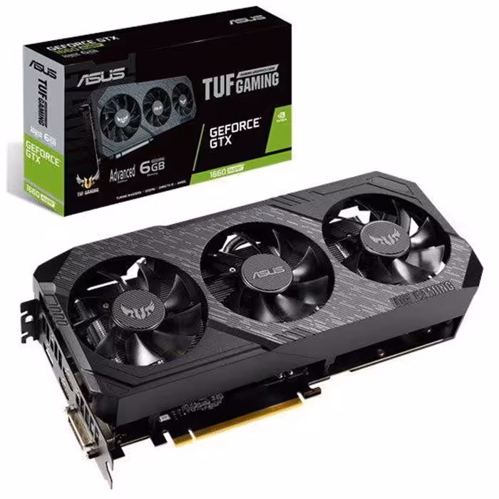 کارت گرافیک ایسوس مدل TUF 3 GTX 1660S حافظه 6 گیگابایت