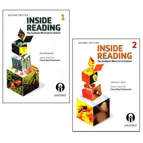 کتاب Inside Reading اثر Arline Burgmeier And Lawrence j. Zwier انتشارات الوندپویان دو جلدی