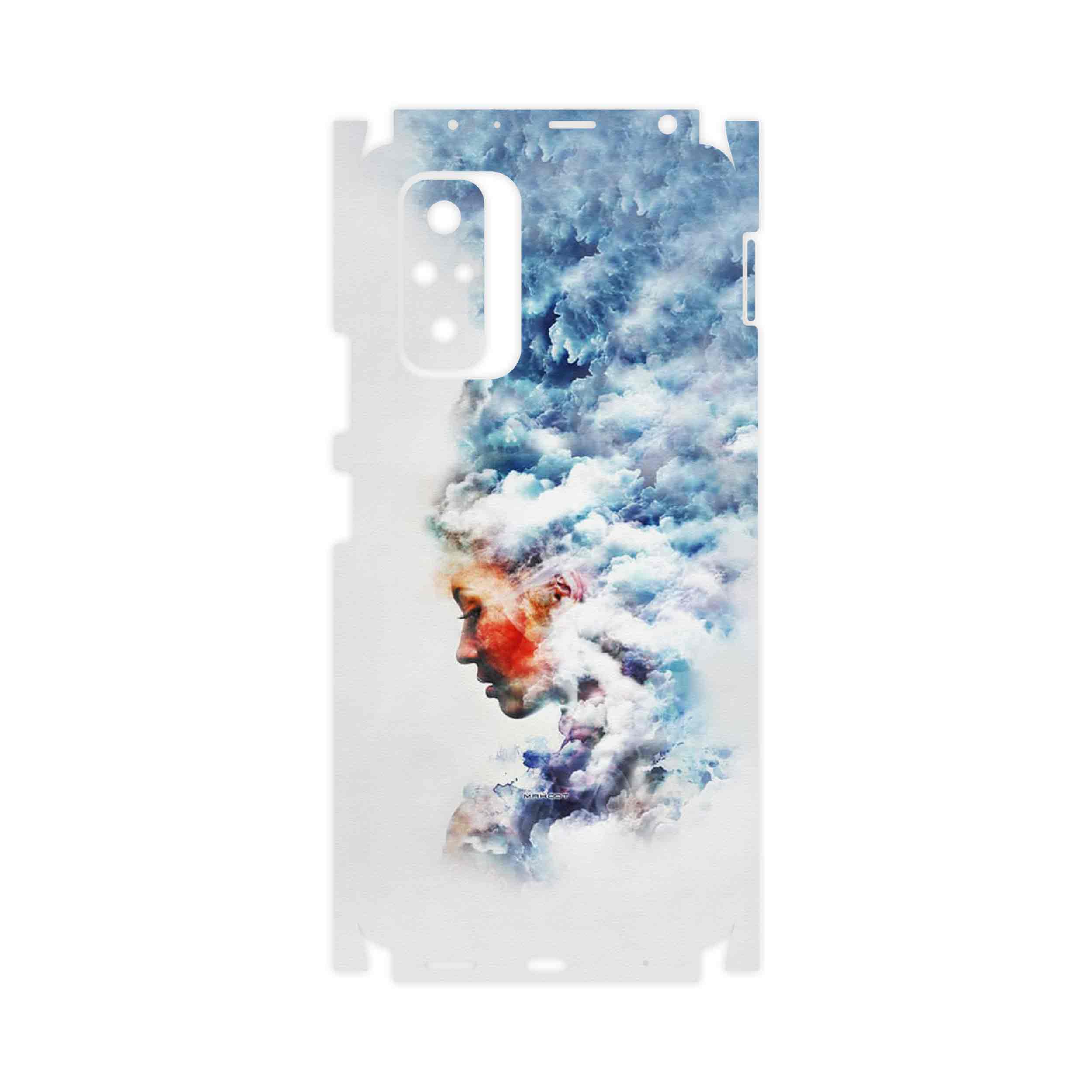 برچسب پوششی ماهوت مدل Women and the Cloud Digital Art-FullSkin مناسب برای گوشی موبایل شیائومی Redmi Note 10 Pro Max