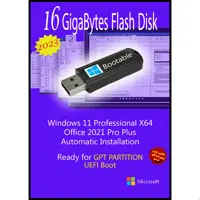 سیستم عامل Windows 11 Pro X64 2023 UEFI - Office 2021 Pro Plus نشر مایکروسافت