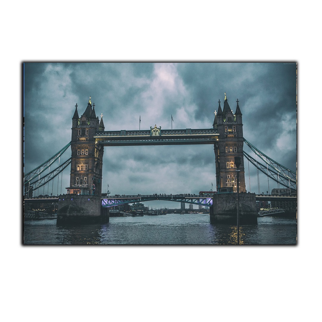 تابلو شاسی بکلیت طرح منظره شهری پل ولف لندن مدل SH-S2758