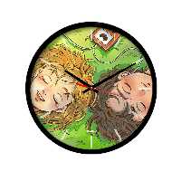 ساعت‌ دیواری رومیزی راویتا طرح موسیقی کد 3460