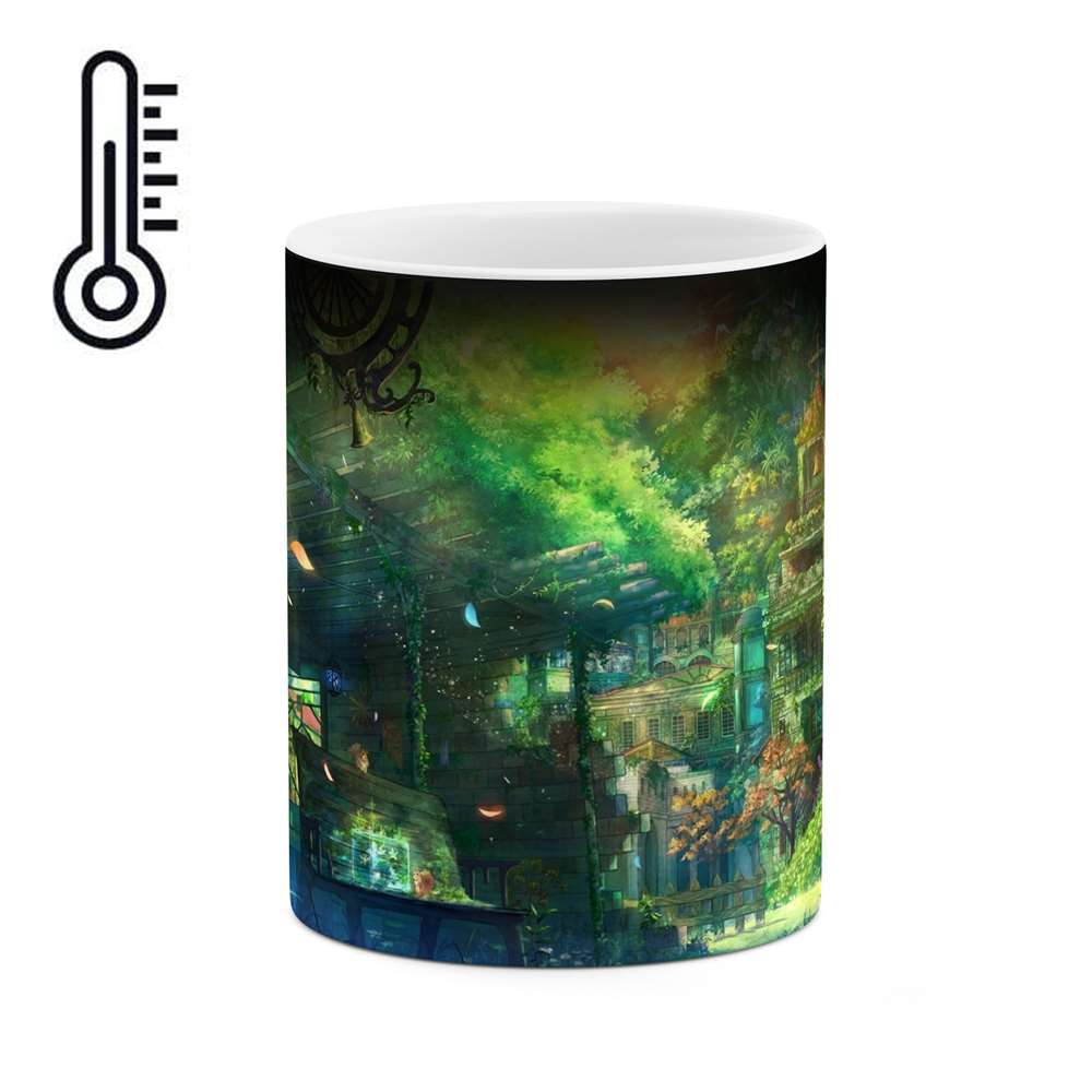 ماگ حرارتی کاکتی طرح انیمه مدل mgh17623