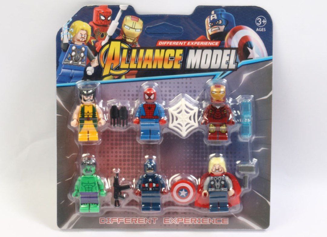 لگو شخصیتی اونجرز 6 عددی  آیتم 22627