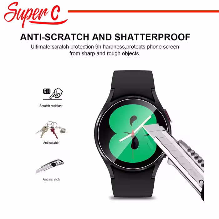 محافظ صفحه نمایش نانو سوپرسی مدل SRC مناسب برای ساعت هوشمند سامسونگ Galaxy Watch Active 40mm