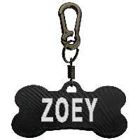 پلاک شناسایی سگ مدل Zoey