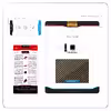 برچسب پوششی ماهوت مدل Glossy-Brown-Fiber مناسب برای تبلت سامسونگ Galaxy Tab A 8.0 2019 T290