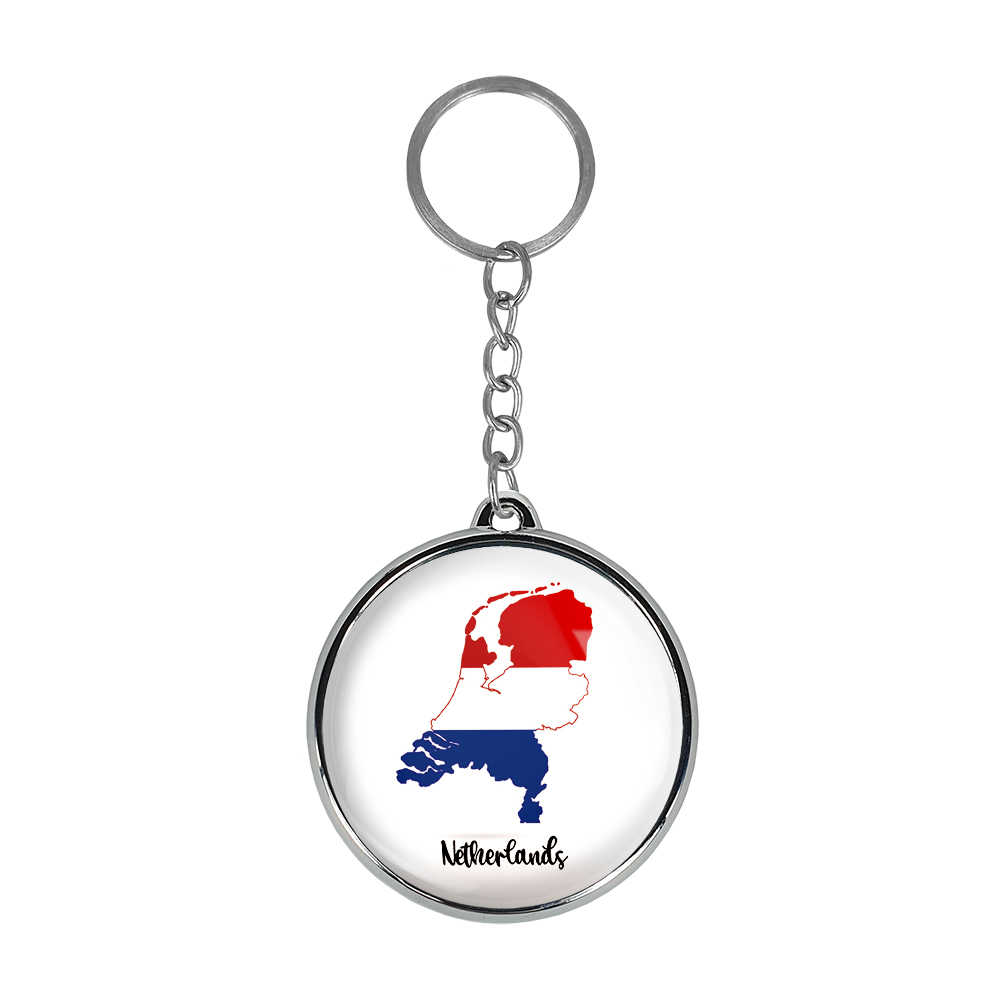 جاکلیدی خندالو طرح پرچم هلند مدل دوطرفه کد 2047320470