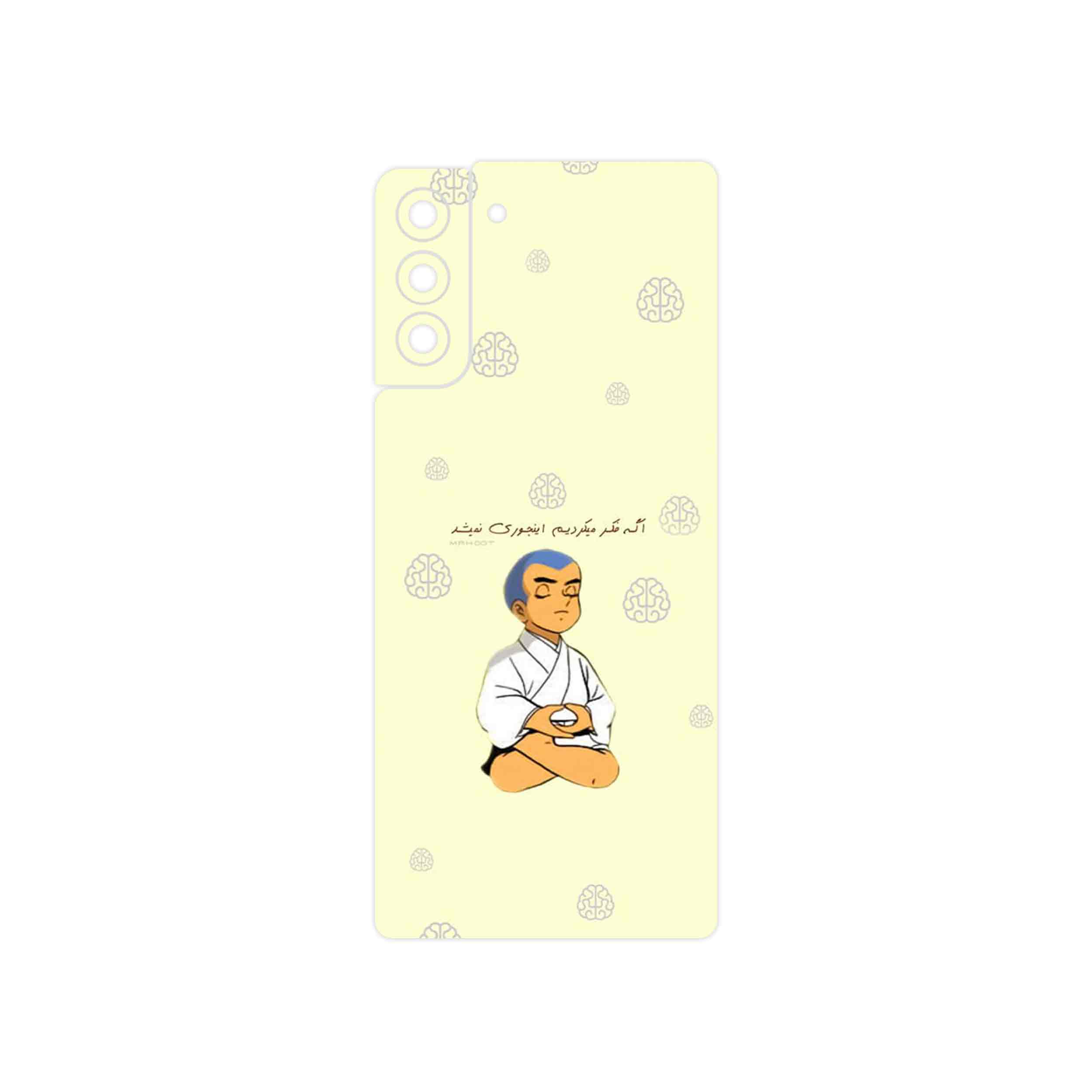 برچسب پوششی ماهوت مدل Ikkyu-san مناسب برای گوشی موبایل سامسونگ Galaxy S21 Plus 5G