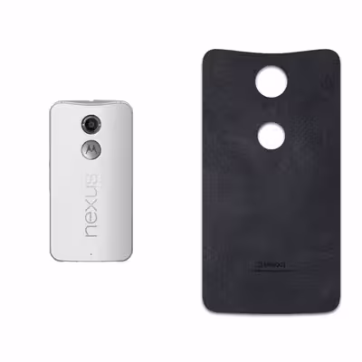 برچسب پوششی ماهوت مدل Graphite Buffalo Leather مناسب برای گوشی موبایل گوگل Nexus 6