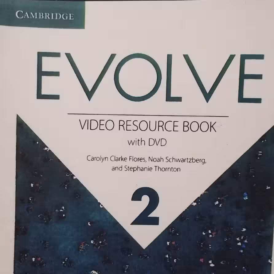 کتاب زبان ویدیو بوک ایولو 2  همراه با سی دی evolve 2 video book