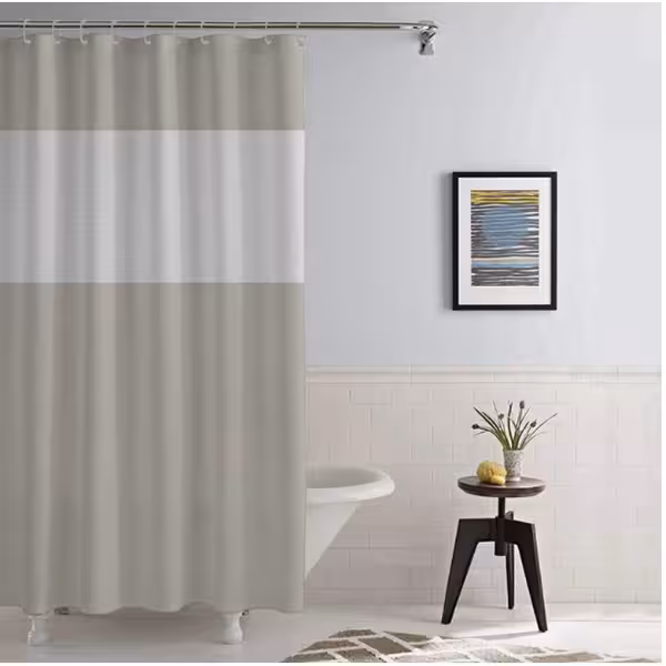 پرده حمام سانىترى مدل JS 1600B سایز 180x200 سانتی متر