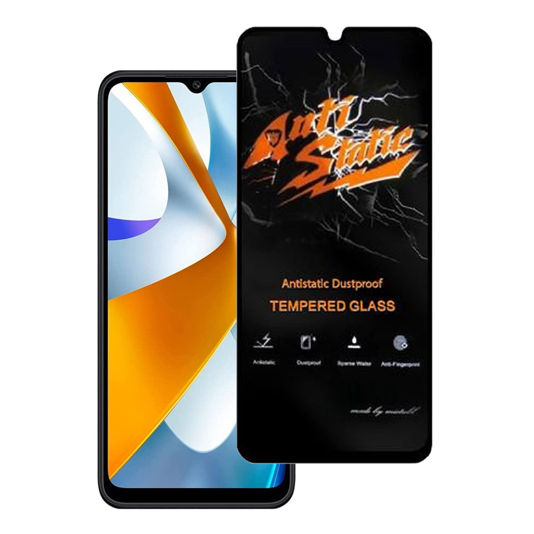 خرید و قیمت گلس گوشی شیائومی Poco C40 مدل Anti Static